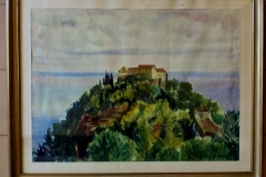 Blanes, convento, 1995? -acuarela